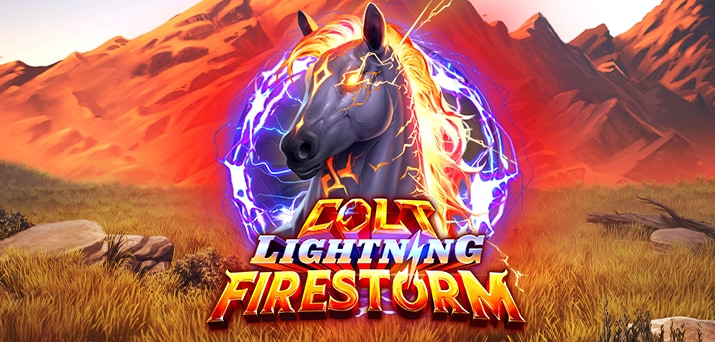 Colt Lightning Fire Storm featuring wild west action and lightning effects